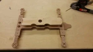 wooden drone frame