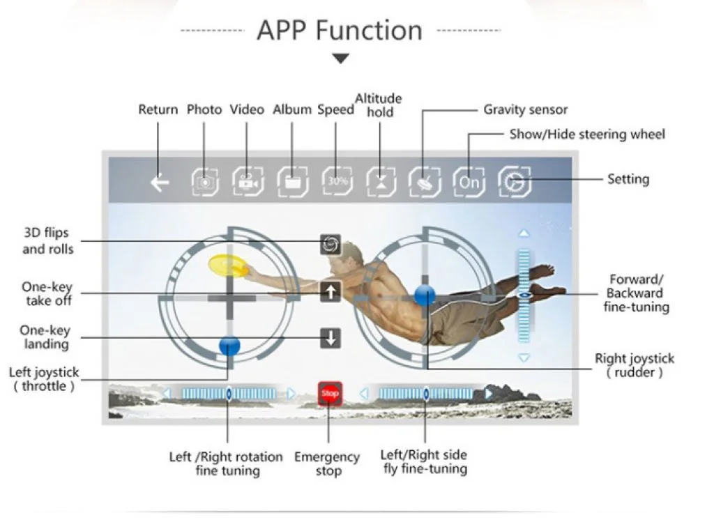 JJRC H37 elfie selfie foldable drone