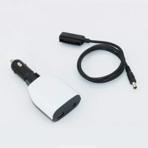 2 in 1 Car charger battery & remote control