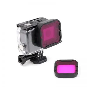 2pcs Underwater Diving Filter Red + Purple
