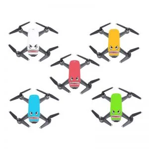 2 pcs Shark Face Expression Sticker