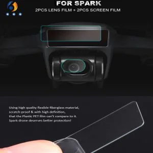 Camera Lens Protective Film +  Drone Body Screen Film