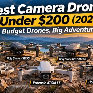 Best Camera Drones Under $200 (2026): Verified Picks by Use Case